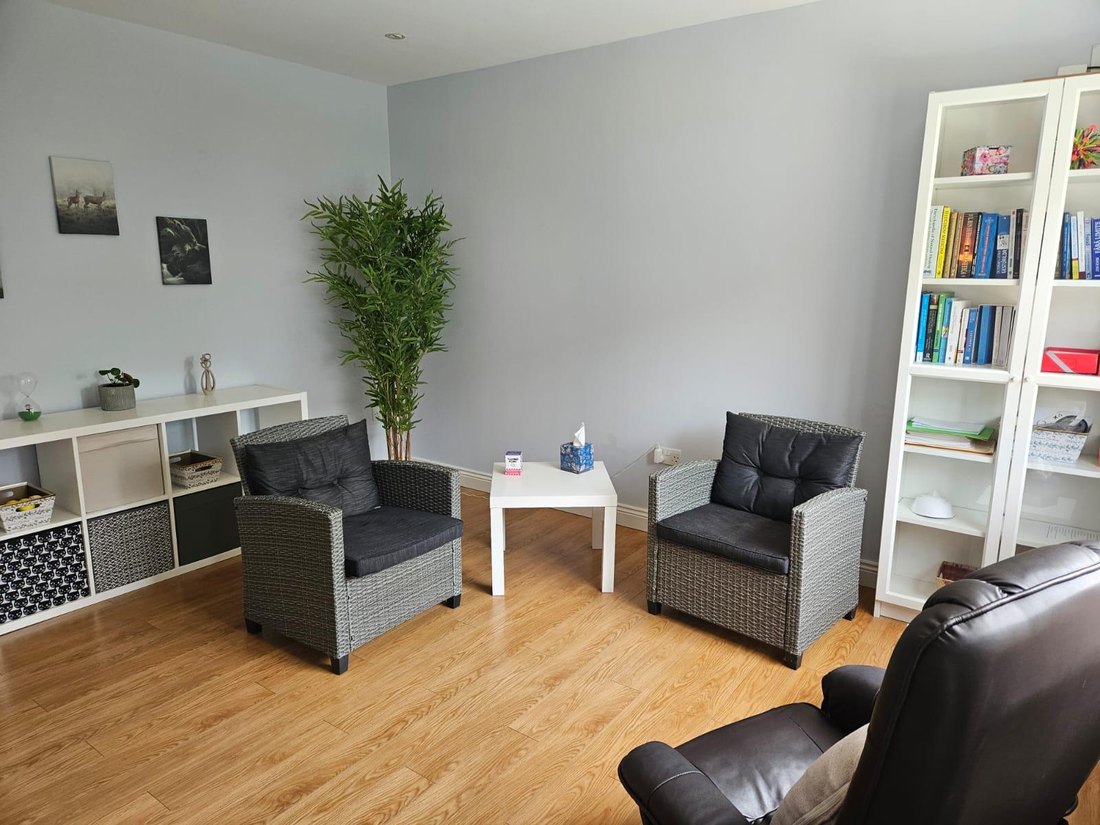The therapy room in Blanchardstown, Dublin 15